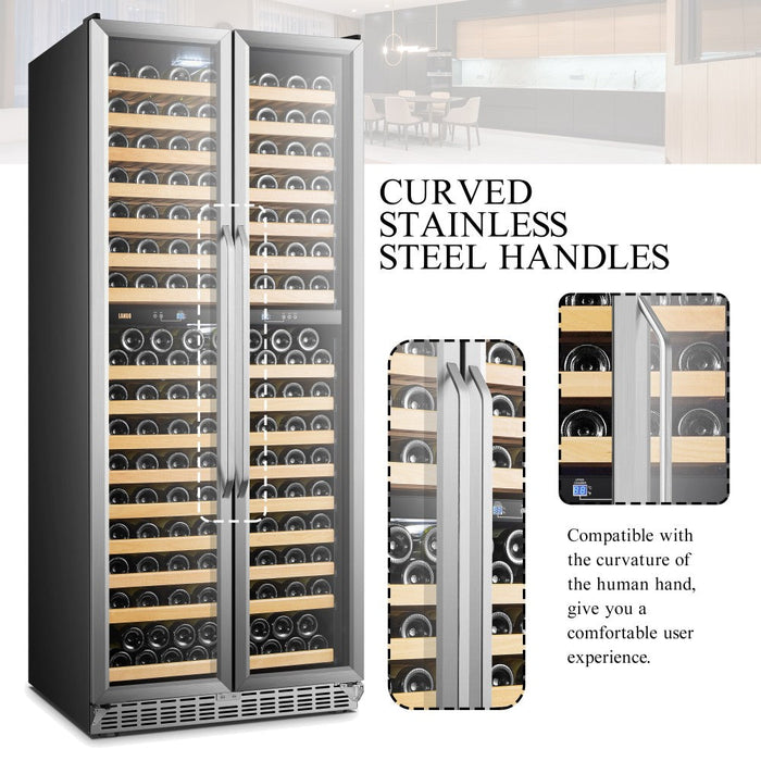 Lanbo Luxury 287 Bottle Dual Zone Wine Cooler