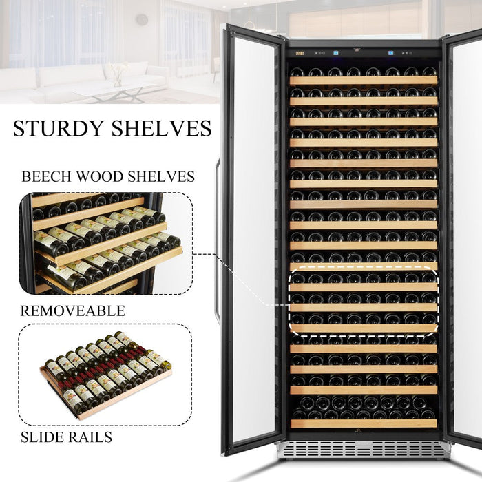 Lanbo Luxury 289 Bottle Single Zone Wine Cooler