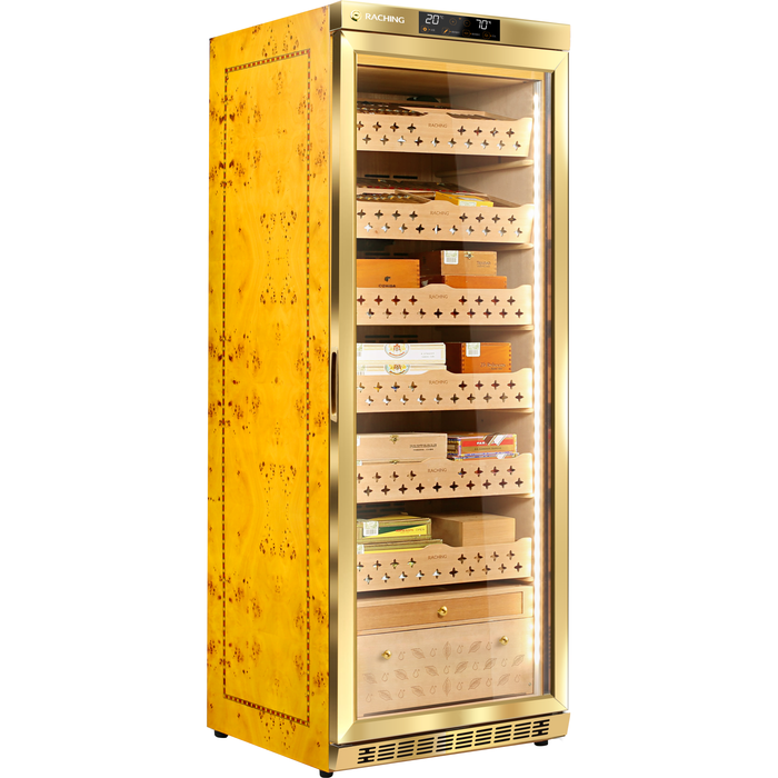 RACHING MON2800A Climate control cigar humidor cabinet 1500 Cigar Capacity