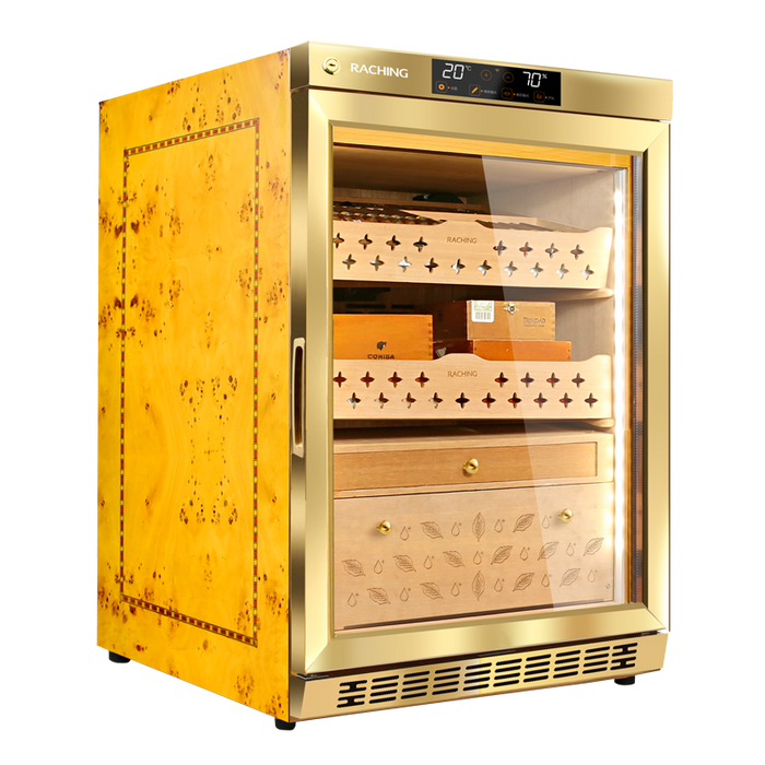 RACHING MON800A Climate Control  Electric Humidor 600 Cigar Capacity