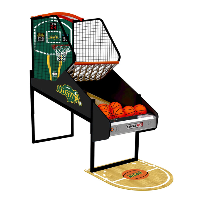 NDSU North Dakota State Bison Hoops Pro Basketball Home Arcade Game