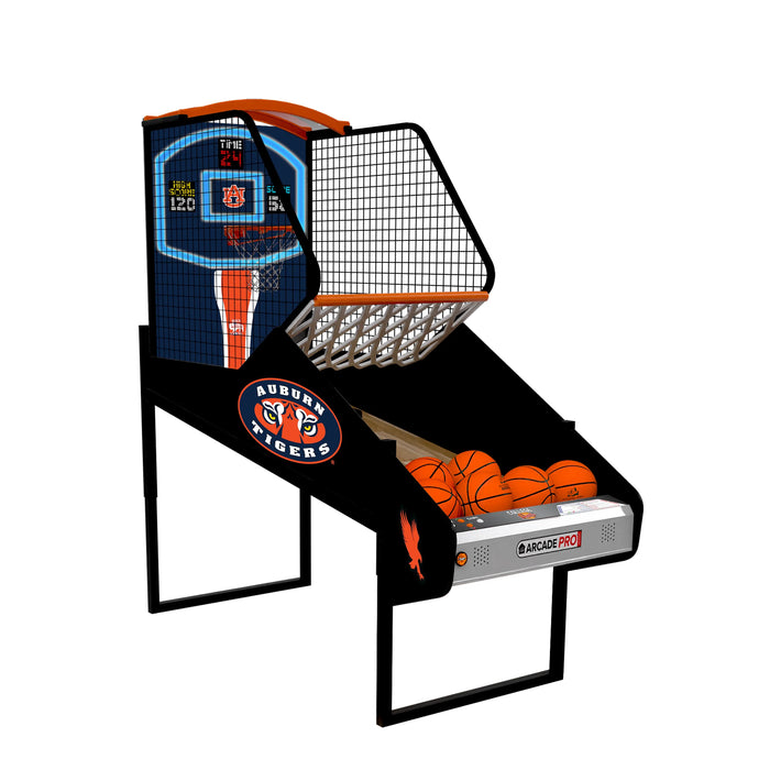 Auburn University Tigers Hoops Pro Basketball Home Arcade Game