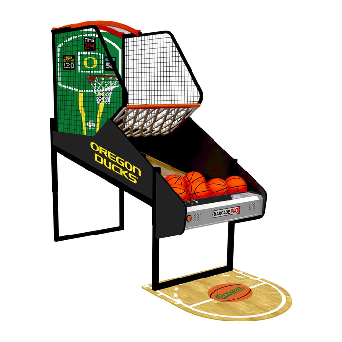 Oregon Ducks Hoops Pro Basketball Home Arcade Game