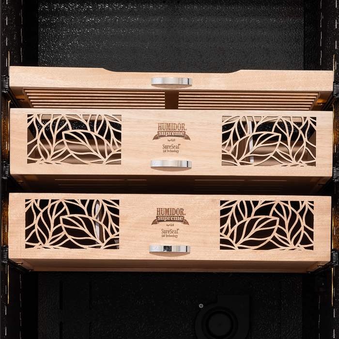 Humidor Supreme Electric Cigar Humidor | Holds 2500 cigars