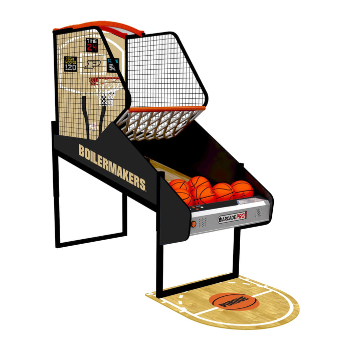 Purdue University Boilermakers Hoops Pro Basketball Home Arcade Game