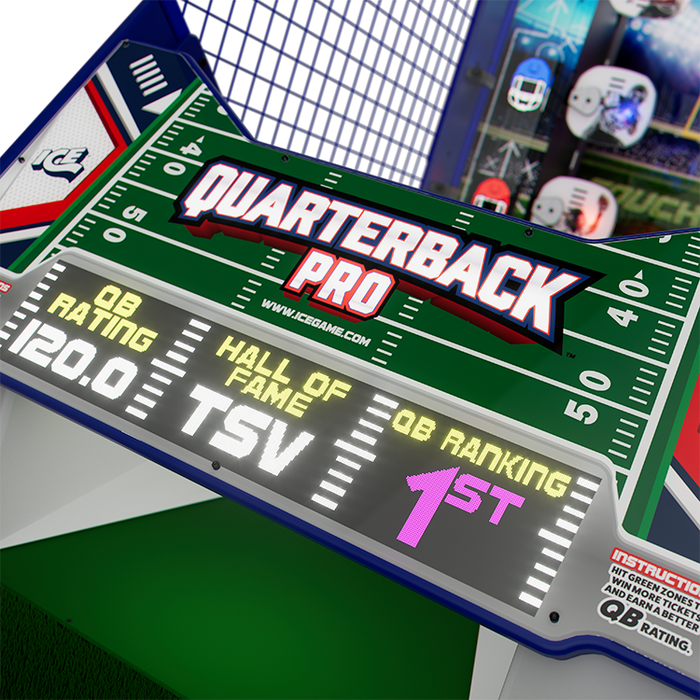 ICE Quarterback Pro Redemption Arcade Game