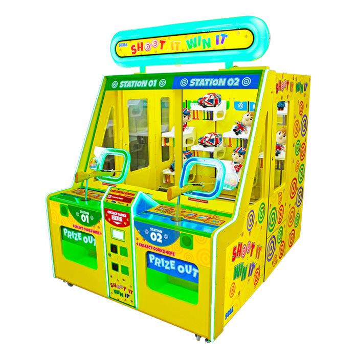 SEGA Arcade Shoot it Win it Redemption Arcade Game