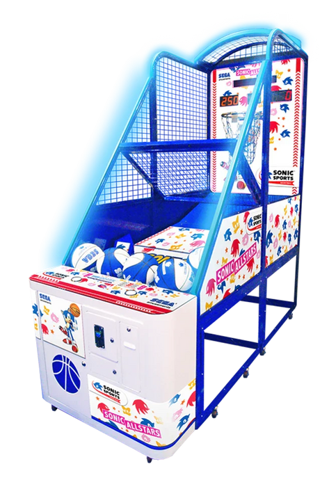 SEGA Arcade Sonic Basketball with LED Arcade Game