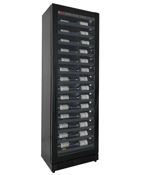 Allavino Reserva Series 67 Bottle 71" Tall Single Zone Black Shallow Wine Refrigerator Console