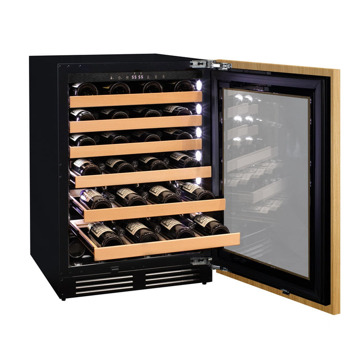 Allavino 24" Wide Single Zone Panel Ready Wine Refrigerator