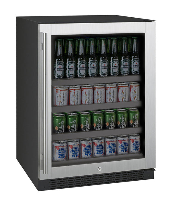 Allavino 24" Wide FlexCount II Tru-Vino Stainless Steel Beverage Center