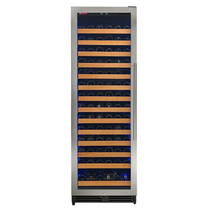 Allavino Reserva Series 163 Bottle 71" Tall Single Zone Stainless Steel Wine Refrigerator