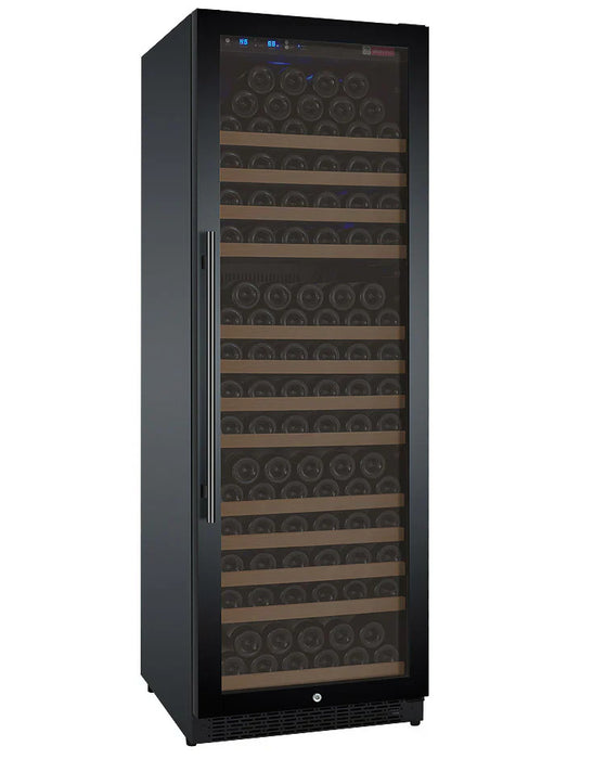 Allavino 24" Wide FlexCount II Tru-Vino 177 Bottle Single Zone Black Wine Refrigerator