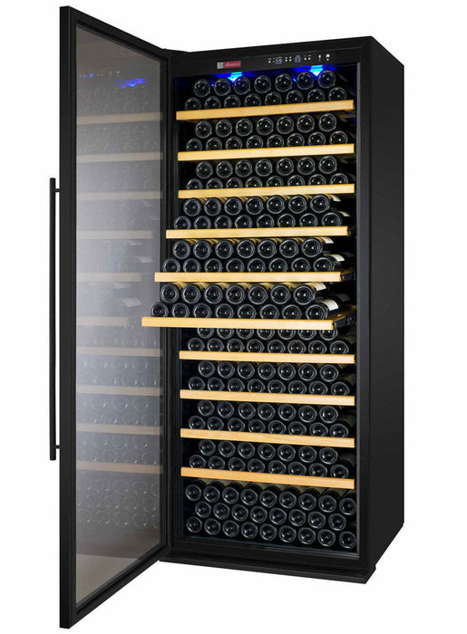 Allavino 32" Wide Vite II Tru-Vino 277 Bottle Single Zone Black Wine Refrigerator