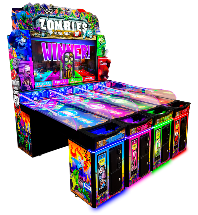 SEGA Arcade Zombies Ready, Deady, Go! Redemption Arcade Game