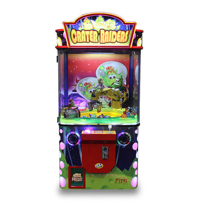 ICE Crater Raiders Crane Claw Machine