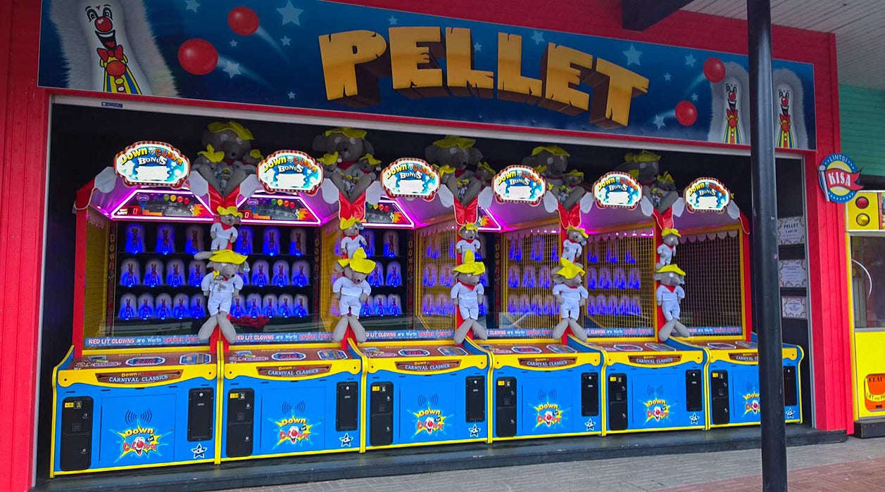 ICE Down the Clown Redemption Arcade Game