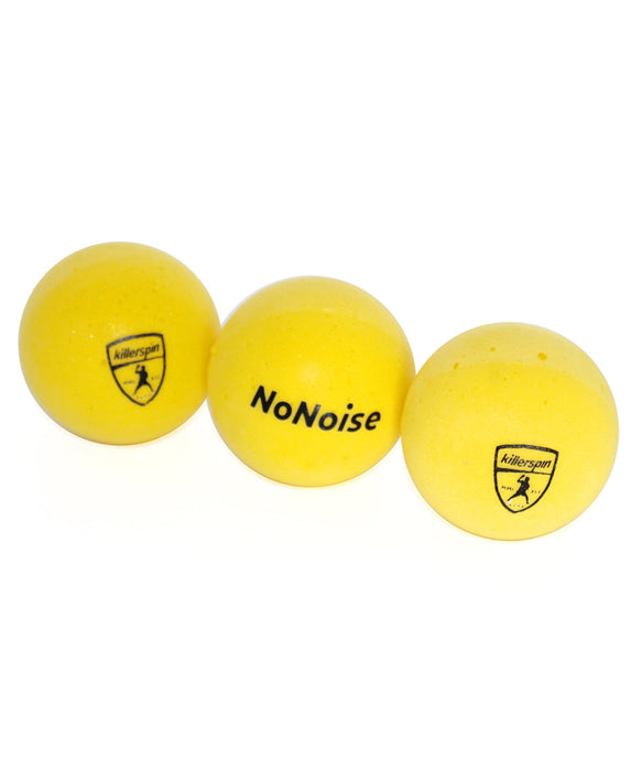 Killerspin NoNoise Ping Pong Balls – Pack of 3 balls 