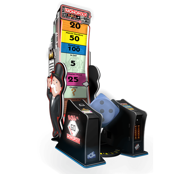 ICE Monopoly Roll ‘N Go Arcade Game