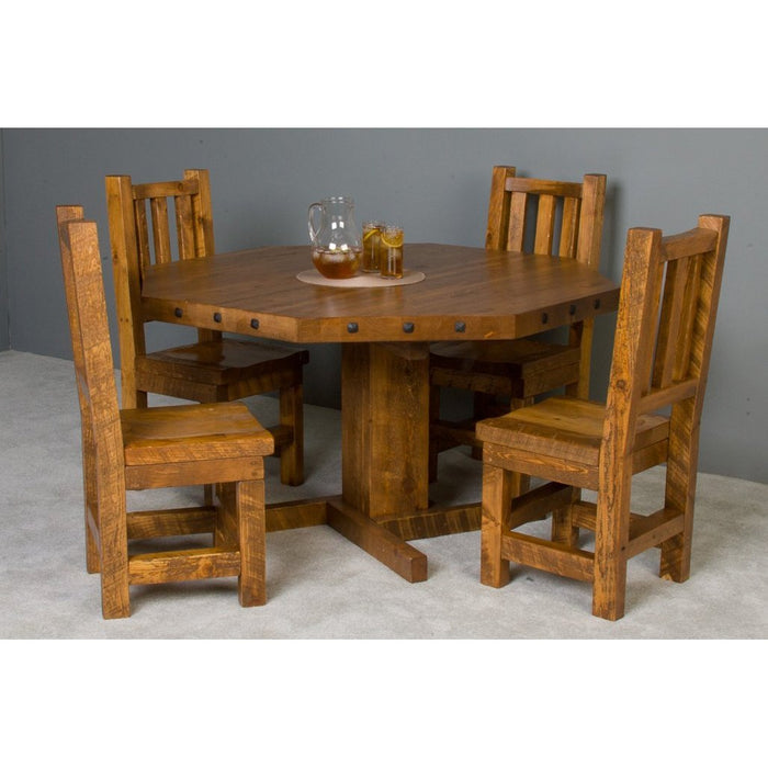 Viking Industries Barnwood Poker Table