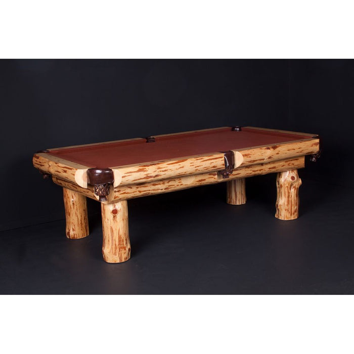 Viking Northwoods Klondike Log Pool Table